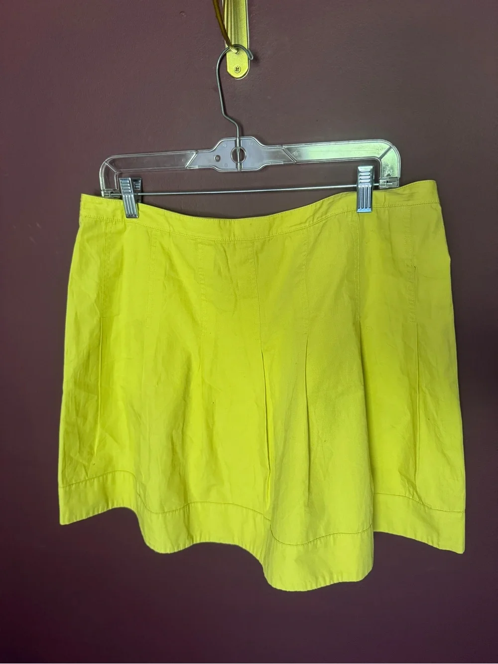 J Crew Pleated Mini skirt